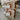 Aztec 500x500 K9 Crystal LED Close to Ceiling Light Rose Gold