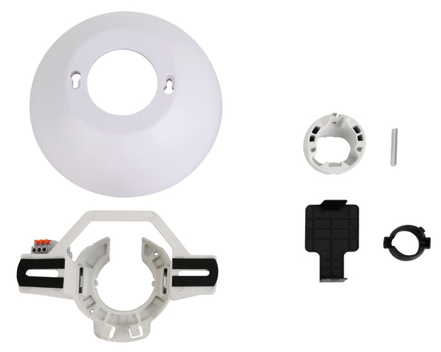 Raked Ceiling Kit to Suit All Eglo Ceiling Fans up to 40 Degrees White