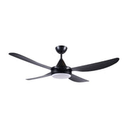 Vector DC 48 Inch ABS Ceiling Fan 18w LED CCT Matt Black