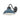 Wallace 1L Barn Lantern Denim Blue and Black