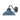 Wallace 1L Barn Lantern Denim Blue and Black