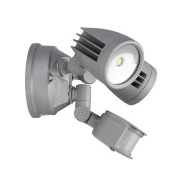 MURO PRO 30S 30W Twin Spotlight with Sensor - Silver