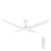 FlatJET 56 3, 4 or 5 Blade DC Ceiling Fan White