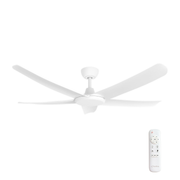 FlatJET 56 3, 4 or 5 Blade DC Ceiling Fan White