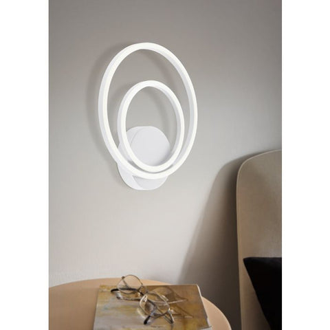 Lanacera 20w Warm White 3000k LED White Wall Light