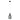 Razoni Small Black E27 Pendant