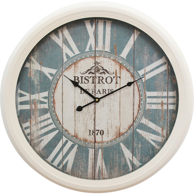 LC9250-2 Blue Bistro Clock