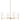 Baker 4L Chandelier Satin Brass