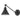 Arti 1L Wall Bracket Medium Black