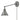 Arti 1L Wall Bracket Medium Polished Antique Nickel