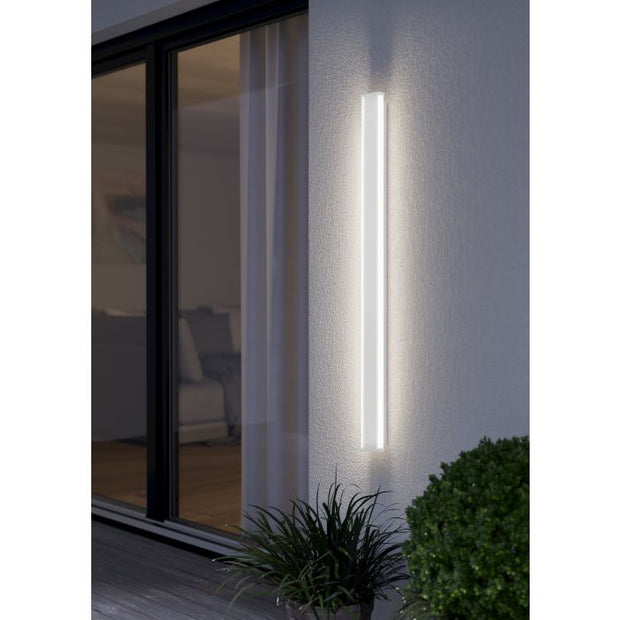 Neviano 22w CCT LED Exterior Wall Light 968mm White