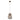 ESPINAL Medium Bronze Steel Pendant