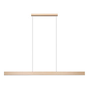 CLIMENE 3 36W LED CCT 1800mm Oak Pendant