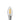 4w Candle LED filament BC/B22 Natural White
