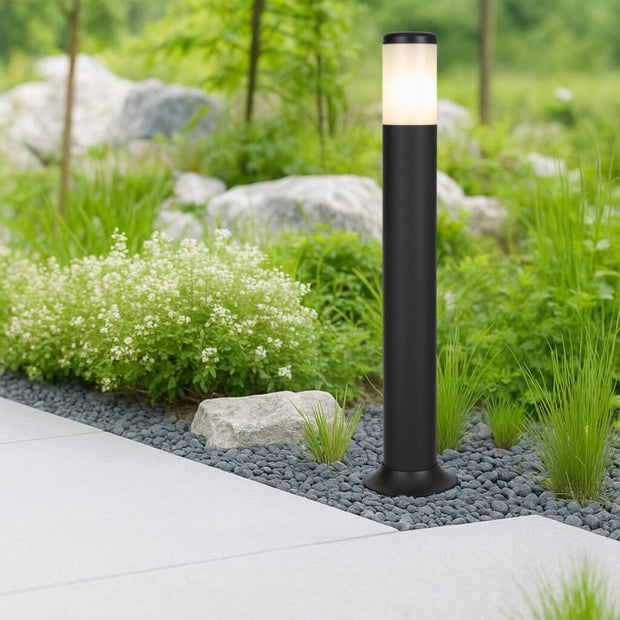 KENRA LED BOLLARD E27 IP44 BLACK SAND