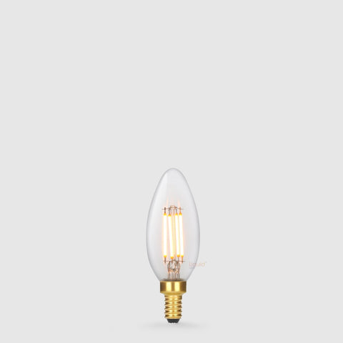 4w E12 LED Candle Warm White Dimmable 2200K