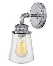 Fritz 1L Vanity Wall Sconce Chrome