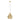 Carlton Pendant Brass Medium