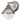 Fletcher 1L Wall Bracket Polished Nickel
