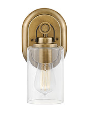 Halstead 1L Wall Sconce Heritage Brass