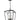 Dianna 4 Light Small Pendant Midnight Black