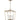 Dianna 4 Light Small Pendant Satin Brass