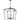 Dianna 4 Light Medium Pendant Midnight Black