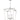 Dianna 4 Light Medium Pendant Brushed Nickel