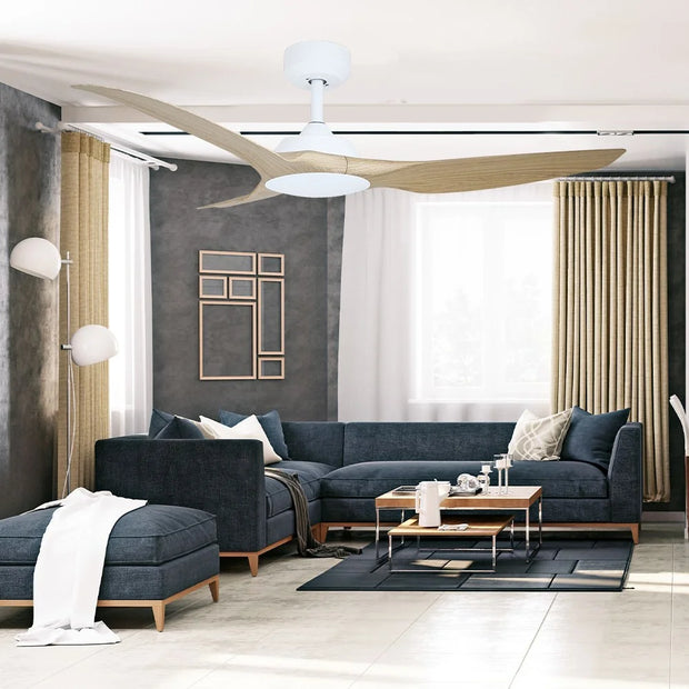 Raven RWS 46 DC Ceiling Fan Oak