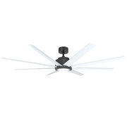 Titanic RWS 60 DC Ceiling Fan LED Black with White Blades