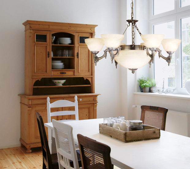 Marbella Pendant Light E14 Antique Bronze
