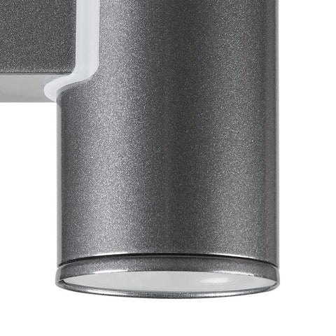 Riga Anthracite 1 Light Wall Light