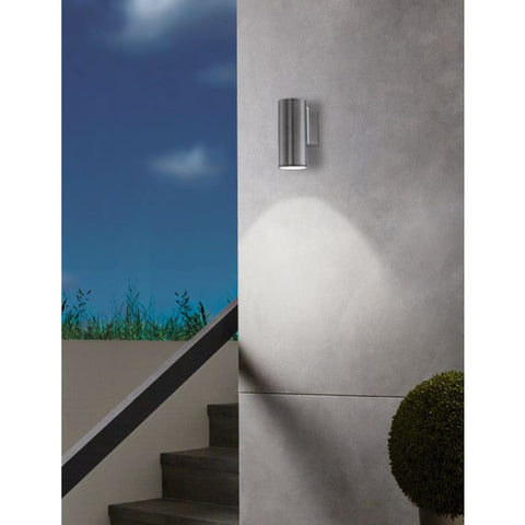 Riga Anthracite 1 Light Wall Light