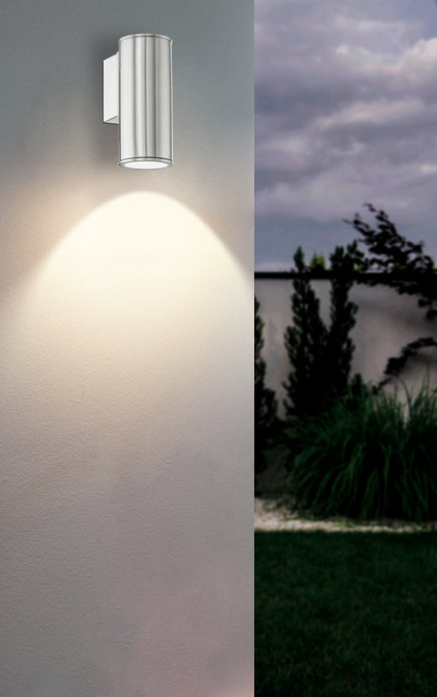 Riga Stainless Steel 1 Light Wall Light