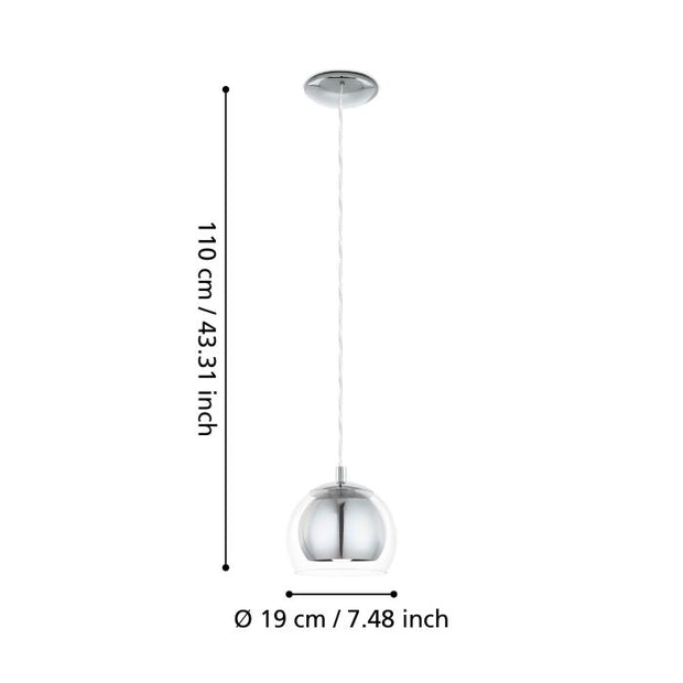 Rocamar Pendant Light Chrome