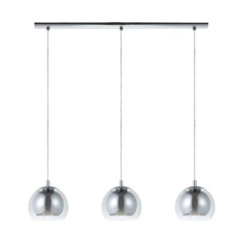 Rocamar Pendant 3 Light Bar - Chrome