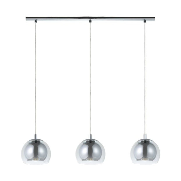 Rocamar Pendant 3 Light Bar - Chrome