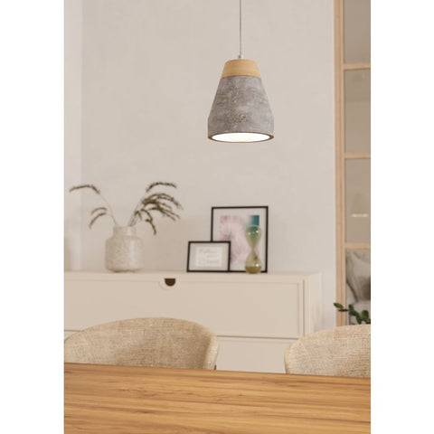 Tarega Concrete Single Pendant Light