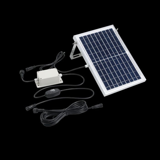 Festoon 2 10lt Solar Kit 12V 2700K Black