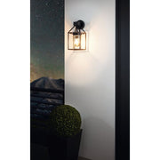 Trecate exterior wall light black