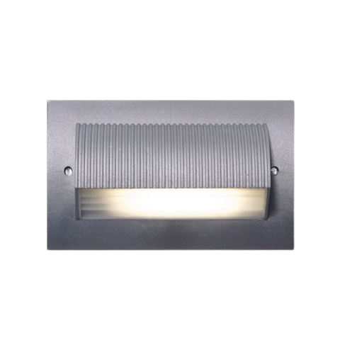 Santorini 6W LED Surface Mount Bricklight Silver