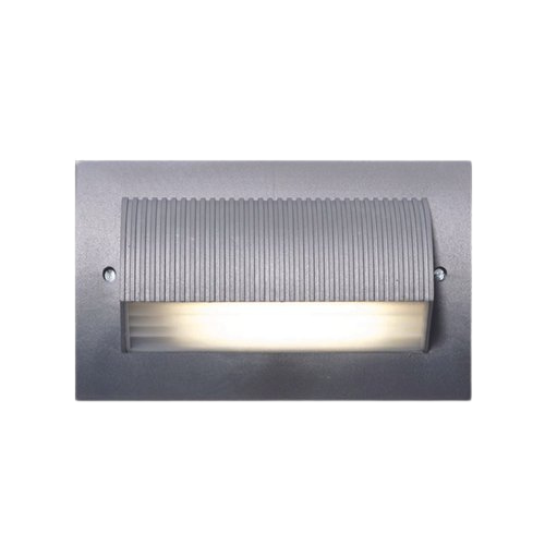 Santorini 6W LED Surface Mount Bricklight Silver