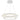 Ariva 62 LED Pendant - White Sand
