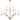 Brevan 9LT Pendant - Antique Gold E27