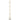 Cholla LED Floor Lamp 24w 4000K - Nickel/White (with foot switch)
