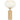 Deana Table Lamp - Travertine/Opal Matt E27