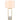 Desire Table Lamp - Antique Gold/White E27