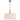Poetix 50cm Pendant Light Large - Matt Gold/Ivory E27