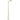 Satrom LED Touch Dimmable Floor Lamp 6W 3000K - Antique Brass/White Marble