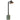Satrom Dimmable Touch Table Lamp - Black/Green Marble 3000K